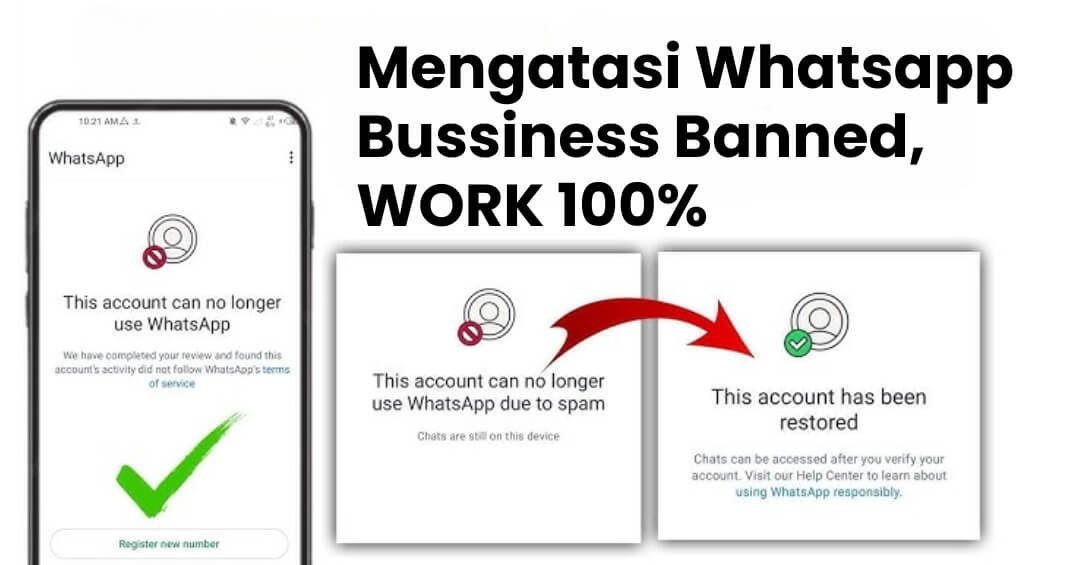 Mengatasi Whatsapp Business diblokir